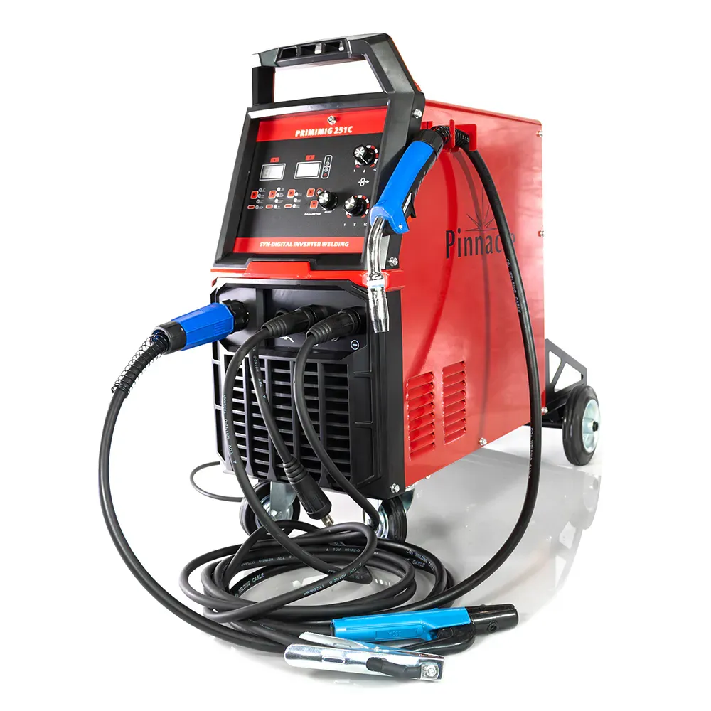 PrimiMIG 251C 250A multi-process MIG welding machine – front angle