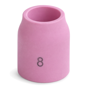 TIG ceramic gas lens cup – stubby