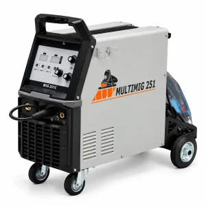 AWS PrimiMIG 251C 250A multi-process MIG welding machine, studio shot