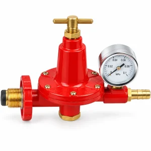 LPG High Pressure Regulator with Gauge